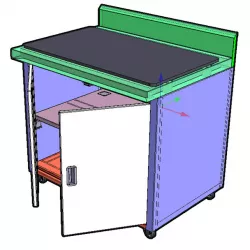 Stove Cabinet Portable