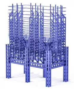 Surge Bin Structure Weldment