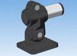 Swivel bracket for conveyor sensor