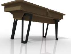 Table Project MDF 18mm with metal Legs