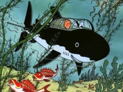 TINTIN-SHARK SUBMARINE