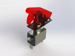 Toggle switch missile cover