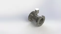 Ultrasonic inline flow Meter