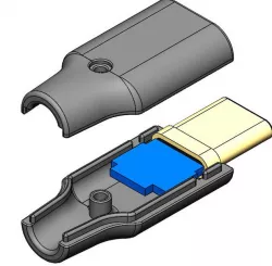USB-C breakout board case