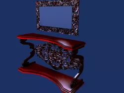 WALL CONSOLE AND MIRROT ALİYE ŞİMŞEK