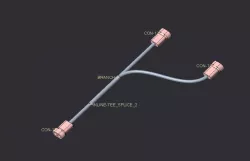 Wire Harness with Splice & Branch
