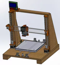 Wood 3D printer
