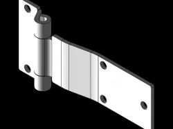Zinc Plated Hinge 60030Z