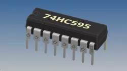 16 PIN DIP IC (74HC595)