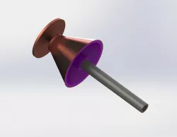2.4 GHz Discone (Disk-Cone) Antenna