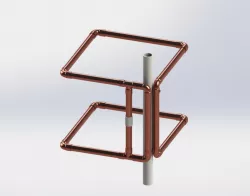 2m Slot-Cube Amateur Radio Omni-Directional Antenna
