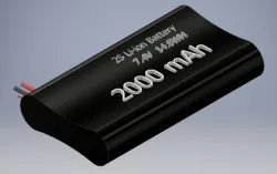 2S 7.4V 2000mAh 18650 Battery Pack