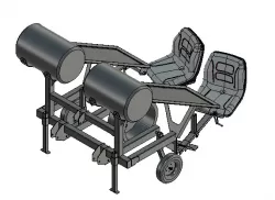 3pt Water Wheel Transplanter