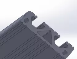 8020 T Slot Aluminum Extrusion 2012 2"x.5"