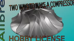 Alibre CAD - Two Ways to Make a Compressor