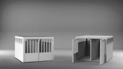 Aluminum Dog's kennel