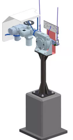 AUMA ACTUATOR ASSEMBLY