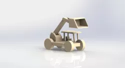 Backhoe Wood