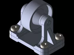Belt Roller Support Assembly