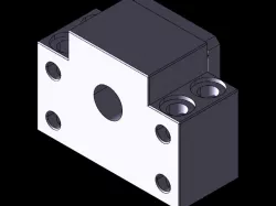 BK12 Ball Screw Support