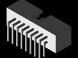 Box header rightangle 16pin
