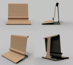 Composite Work Station - Cork and Carbon