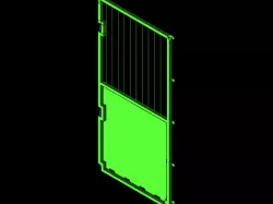 Diseño de Puerta Automática de Doble hoja - #6