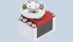 Double servo coupling.