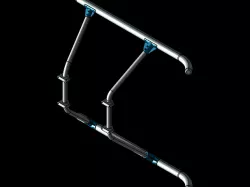 Drone Helicopter landing skid