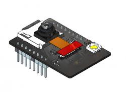 ESP32-CAM Case by bkgoodman, Download free STL model