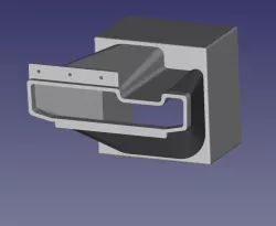 Fan shroud (60 mm) for K80 M40