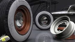 Firestone Tyre and Hotrod wheel
