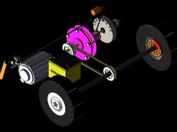 Flywheel based Kinetic Energy Recovery System