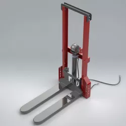 Forklift for tractor - Empilhadeira para trator