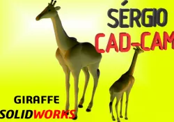 Giraffe - Girafa - Sérgio CAD CAM