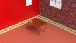 gold plated table