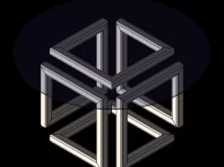 infinity cube  table in solidworks 2017