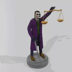 JUSTICE JOKER MODEL [3D PRINTABLE]