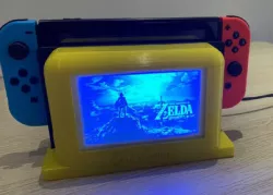 Lithophane Add-on for Nintendo Switch Dock