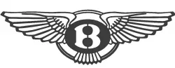 Logo BENTLEY laser cutting