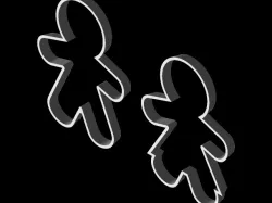 Mannele, Mannala or Gingerbread Man cookie cutter