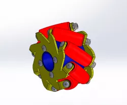Mecanum wheel design & assembly
