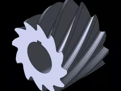 Milling Cutter with Solidworks