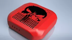 Modem Casing With Decal
