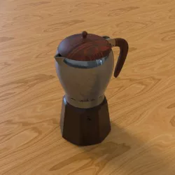 moka pot. mocha pod.