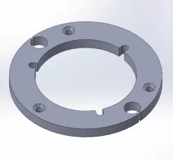 NAB tape reel hub