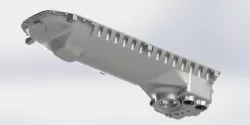 Packard V-1650-7 Merlin Lower Crankcase Casting