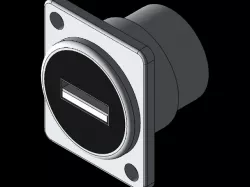 Panel Mounted USB