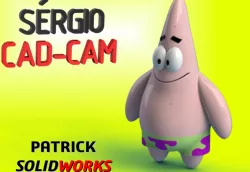 Patrick SpongeBob Sérgio CAD CAM