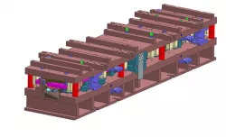 Progressive Die Example 117 - CAD MODEL